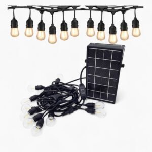 שרשרת תאורה סולארית 10 נורות LED 12 מטר