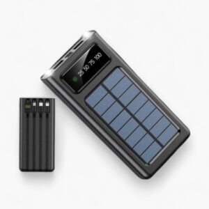 סוללת גיבוי ניידת 10000mAh עם פאנל סולארי